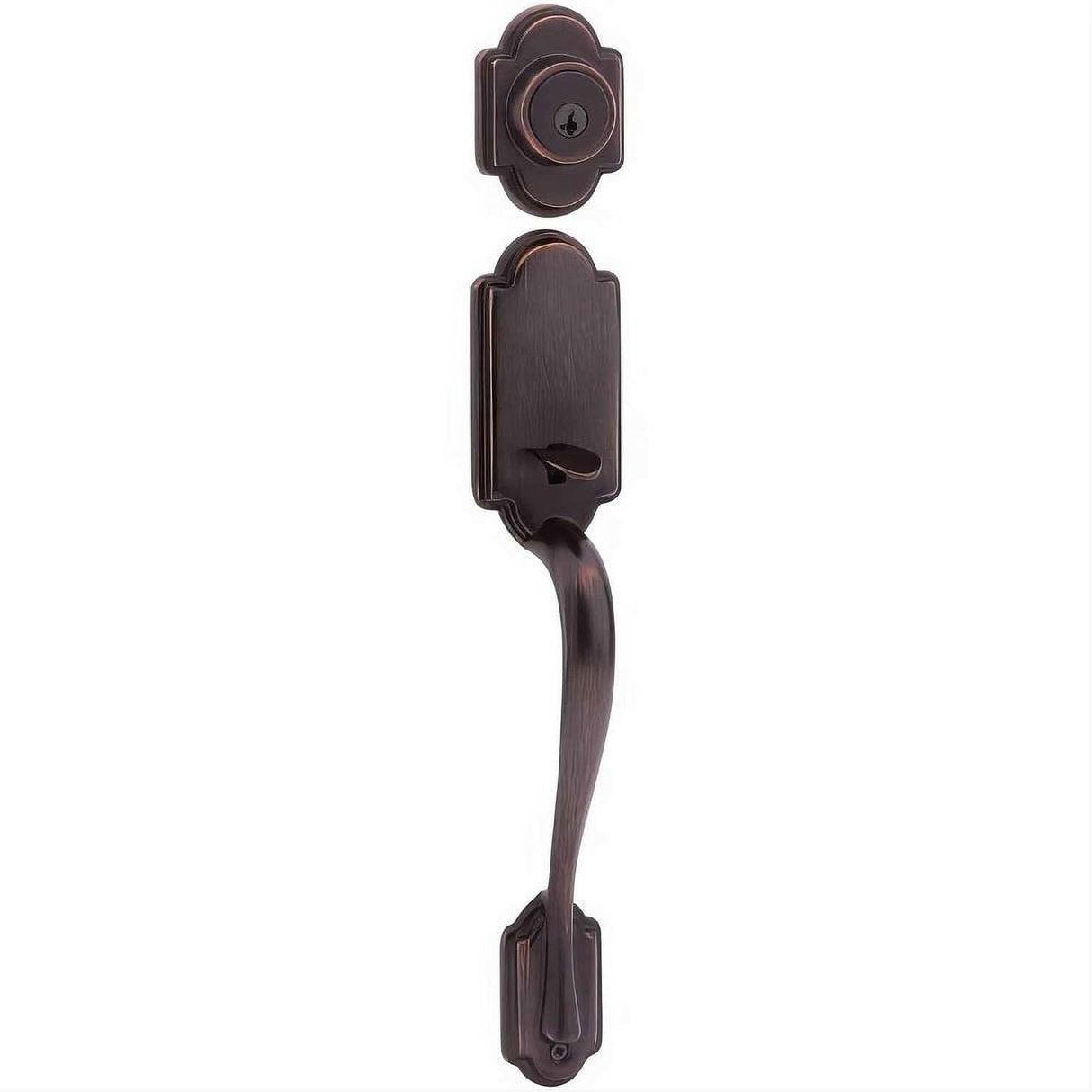 Kwikset 800ANLIP-11PS.STRKP Arlington Single Cylinder Handleset Venetian Bronze