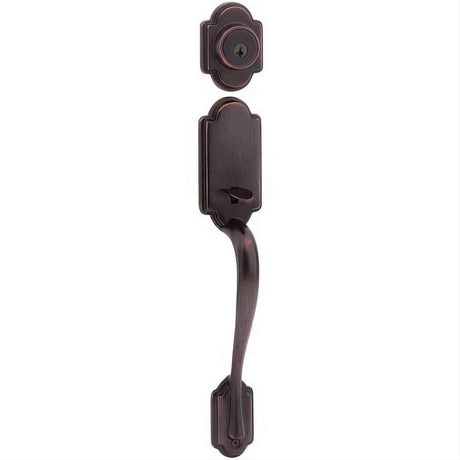 Kwikset 800ANLIP-11PS.STRKP Arlington Single Cylinder Handleset Venetian Bronze