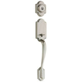 Kwikset 800ANLIP-15S.STRKP Arlington Single Cylinder Handleset Satin Nickel