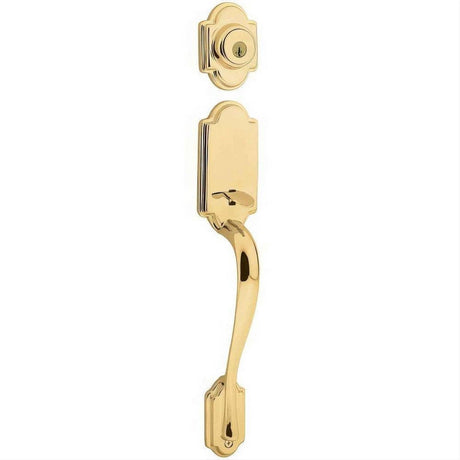 Kwikset 800ANLIP-5SV1 Arlington Single Cylinder Handleset Antique Brass