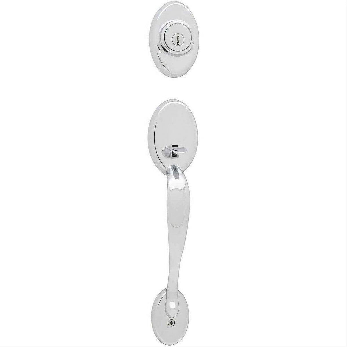 Kwikset 800CELIP-L03S.STRKP 800CE-LIP-S Chelsea Single Cylinder Handleset Lifetime Brass