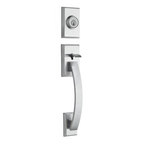 Kwikset 800TVHLIP-26DS.STRKP Tavaris Single Cylinder Exterior Handleset Satin Chrome
