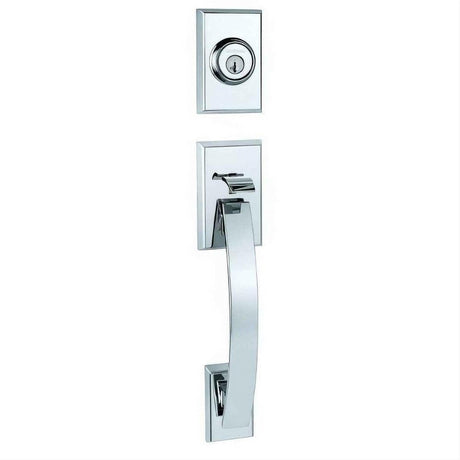 Kwikset 800TVHLIP-26S.STRKP Tavaris Single Cylinder Exterior Handleset Bright Chrome