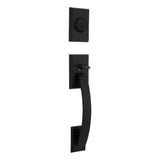 Kwikset 800TVHLIP-514.STRKP Tavaris Single Cylinder Exterior Handleset with 6AL Latch and STRKP Strike Pack which includes Square Corner, Round Corner and 5303 Round Corner Full Lip Strikes