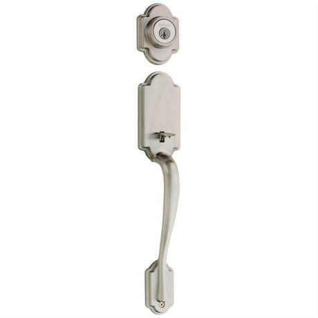 Kwikset 802ANLIP-15 Arlington Dummy Handleset Satin Nickel