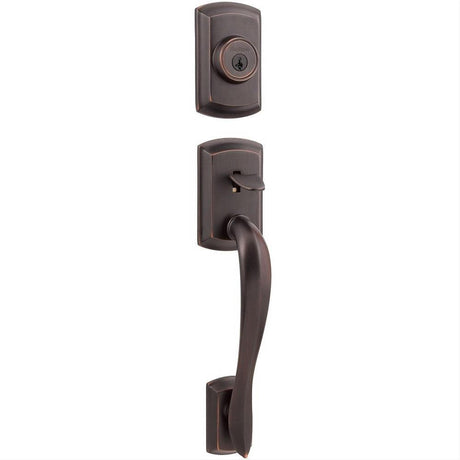 Kwikset 802AVHLIP-11P Avalon Dummy Handleset Venetian Bronze