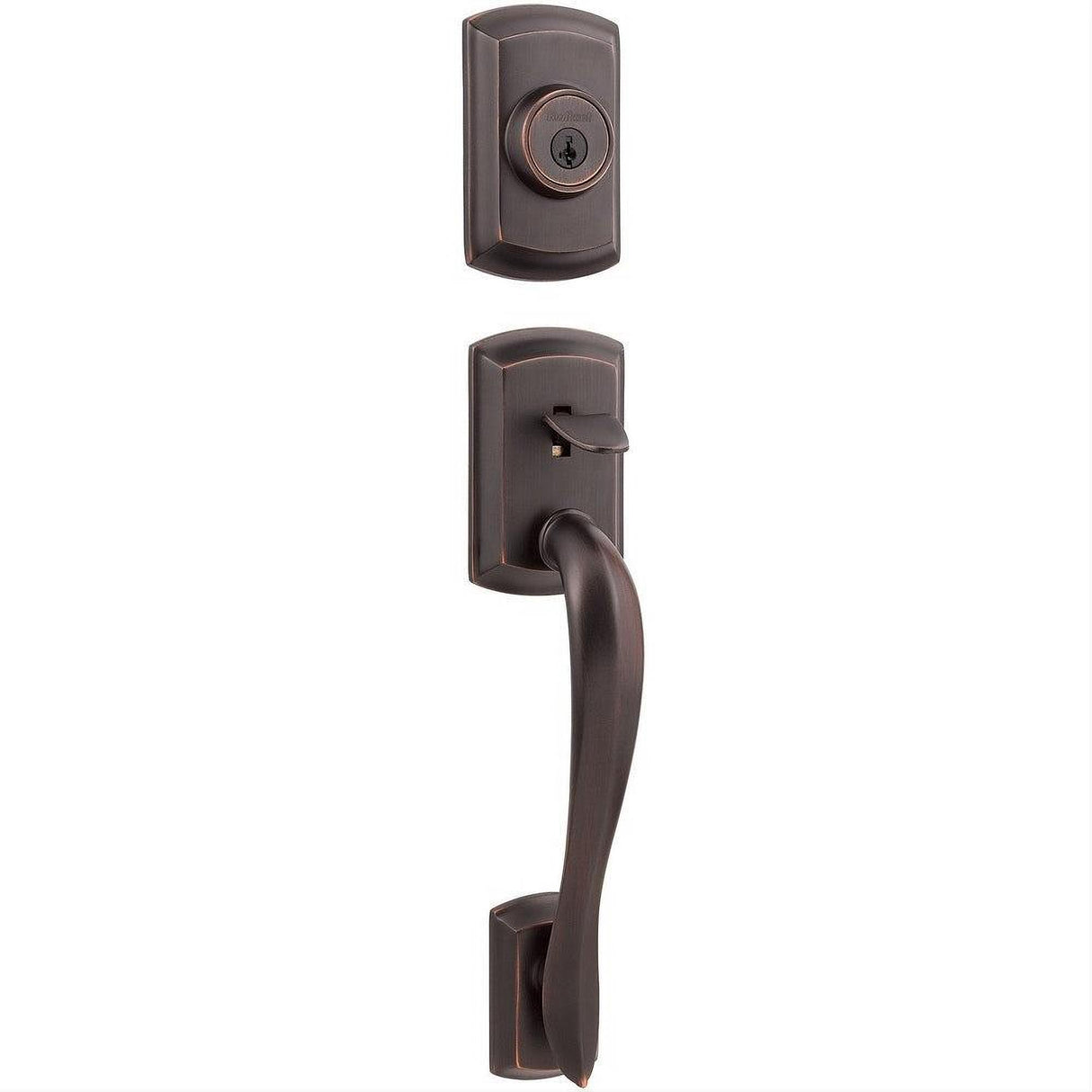 Kwikset 802AVHLIP-26 802AVH-LIP Avalon Dummy Handleset Polished Chrome