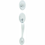 Kwikset 802CELIP-26 802CE-LIP Chelsea Dummy Handleset Bright Chrome