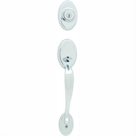 Kwikset 802CELIP-26 Chelsea Dummy Handleset Bright Chrome
