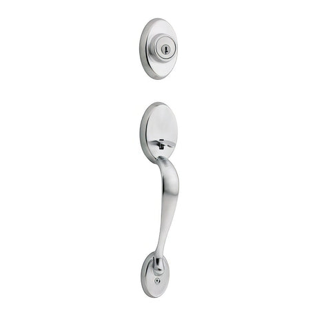 Kwikset 802CELIP-26DV1 Chelsea Dummy Handleset Satin Chrome