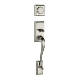 Kwikset 802HELIP-15 Hawthorne Dummy Handleset Satin Nickel