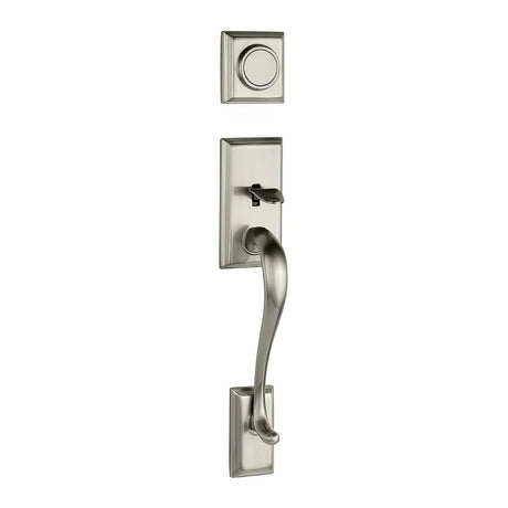 Kwikset 802HELIP-501 Hawthorne Dummy Handleset Rustic Pewter