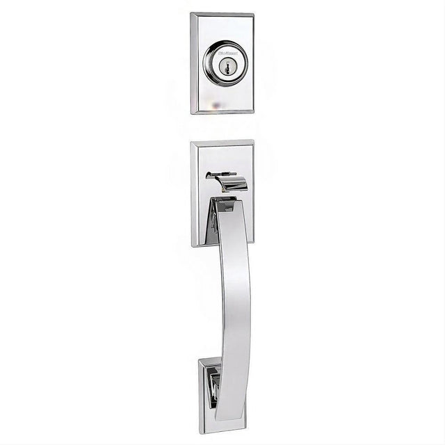 Kwikset 802TVHLIP-26 802TVH-LIP Tavaris Dummy Handleset Bright Chrome