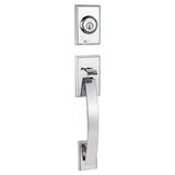 Kwikset 802TVHLIP-26 Tavaris Dummy Handleset Bright Chrome