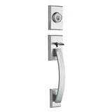 Kwikset 802TVHLIP-26D Tavaris Dummy Handleset Satin Chrome