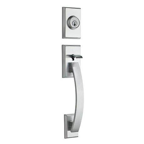 Kwikset 802TVHLIP-26D Tavaris Dummy Handleset Satin Chrome