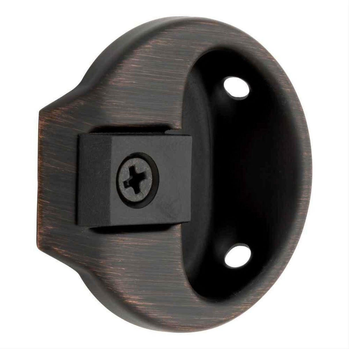 Kwikset 80318-008 Full Round Adjustable Strike for US11P Venetian Bronze and 514 Matte Black Venetian Bronze / Matte Black