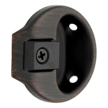 Kwikset 80318-008 Full Round Adjustable Strike for US11P Venetian Bronze and 514 Matte Black Venetian Bronze / Matte Black