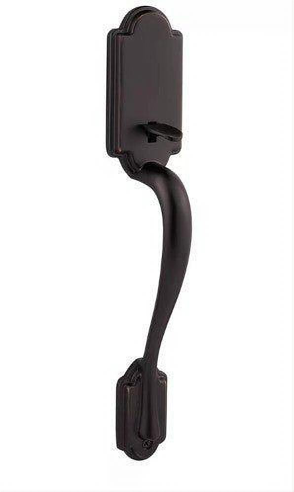 Kwikset 814AN-11P Arlington Handle Only; No Deadbolt with RCAL Latch and RCS Strike Venetian Bronze