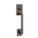 Kwikset 814SCE-11P San Clemente Handle Only; No Deadbolt with RCAL Latch and RCS Strike Venetian Bronze