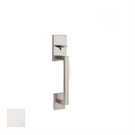 Kwikset 814SCE-15 San Clemente Handle Only; No Deadbolt with RCAL Latch and RCS Strike Satin Nickel