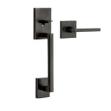 Kwikset 815SCEXHFLSQT-11P San Clemente Lower Handleset with Interior Halifax Lever Venetian Bronze