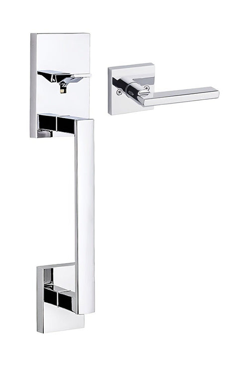 Kwikset 815SCEXHFLSQT-26 polished chrome lower handleset