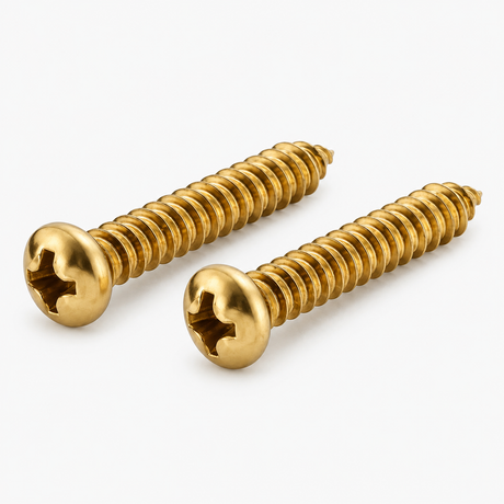 Kwikset 81708-001 488 Door Knob Screw Pack Bright Brass