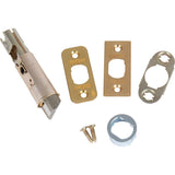 Kwikset 81826-001 6 Way Adjustable Plain Latch - Bright Brass