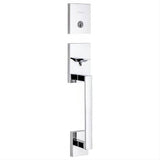 Kwikset 818SCELIP-26S.STRKP Single Cylinder San Clemente Exterior Handleset with SmartKey Bright Chrome