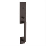 Kwikset 818VNHLIP-11PS.STRKP Single Cylinder Vancouver Exterior Handleset with SmartKey Venetian Bronze