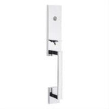 Kwikset 818VNHLIP-26S.STRKP Single Cylinder Vancouver Exterior Handleset with SmartKey Bright Chrome