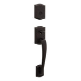 Kwikset 819PTHLIP-11P Dummy Prescott Exterior Handleset Trim Venetian Bronze