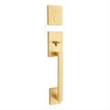 Kwikset 819SCELIP-4 San Clemente Handleset Trim Satin Brass
