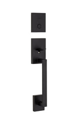 Kwikset 819SCELIP-514 San Clemente Handleset Trim Matte Black