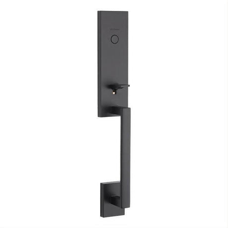 Kwikset 819VNHLIP-514 Dummy Vancouver Exterior Handleset Trim Matte Black