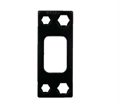 Kwikset 820049-007 Square Corner Deadbolt Strike US11P Venetian Bronze and 514 Matte Black Venetian Bronze / Matte Black