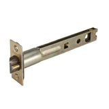 Kwikset 83014-01 Clear Pack 5" Square Deadlatch in Liftime Polished Brass