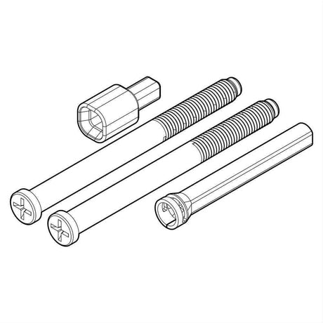 Kwikset 83022-002 Thick Door Screw Pack - Satin Nickel