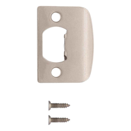 Kwikset 83437-045 Square Corner Full Lip Strike - Satin Nickel