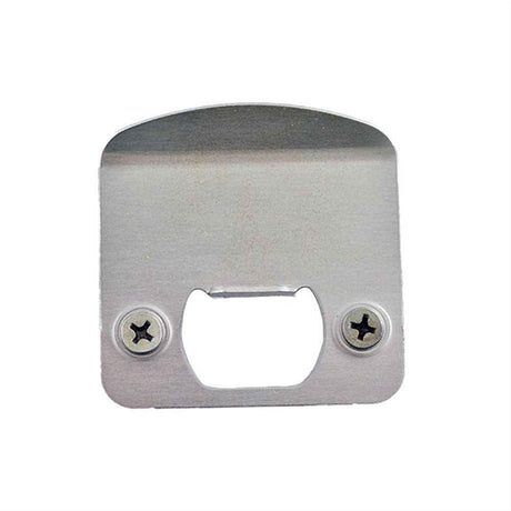 Kwikset 83536-003-00 Round Corner 2-1/4" Extended Full Lip Strike Satin Nickel