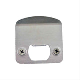 Kwikset 83536-003 Round Corner 2-1/4 Inch Extended Full Lip Strike - Satin Nickel