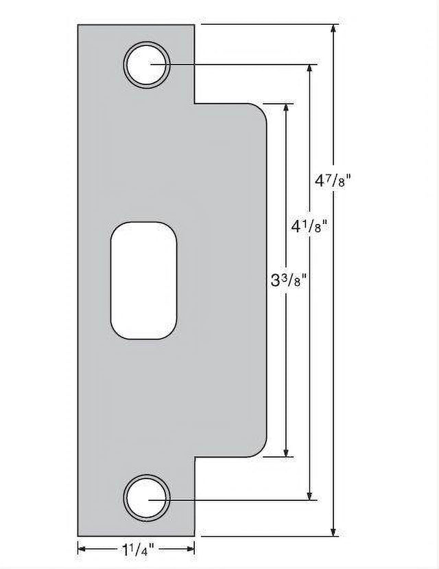 Kwikset 83846-017 Strike for US11P Venetian Bronze and 514 Matte Black Venetian Bronze / Matte Black