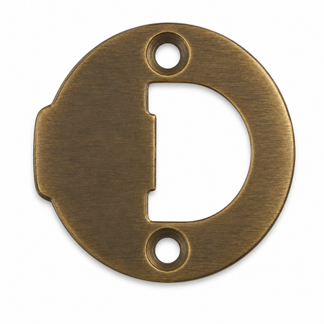 Kwikset 83929-002 Full Round Strike Antique Brass