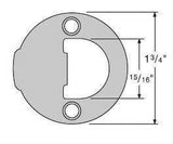 Kwikset 83929-006-00 Full Round Strike Satin Nickel