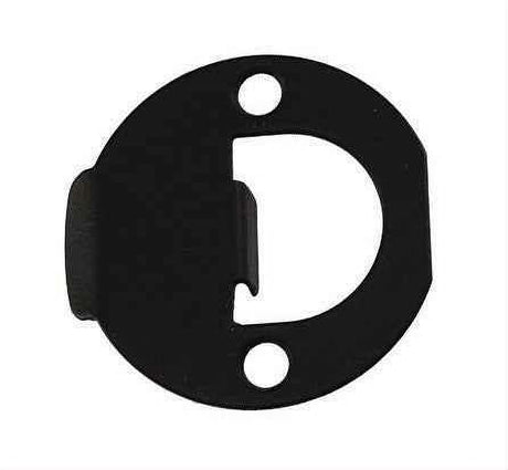 Kwikset 83929-008 Full Round Strike Venetian Bronze / Matte Black