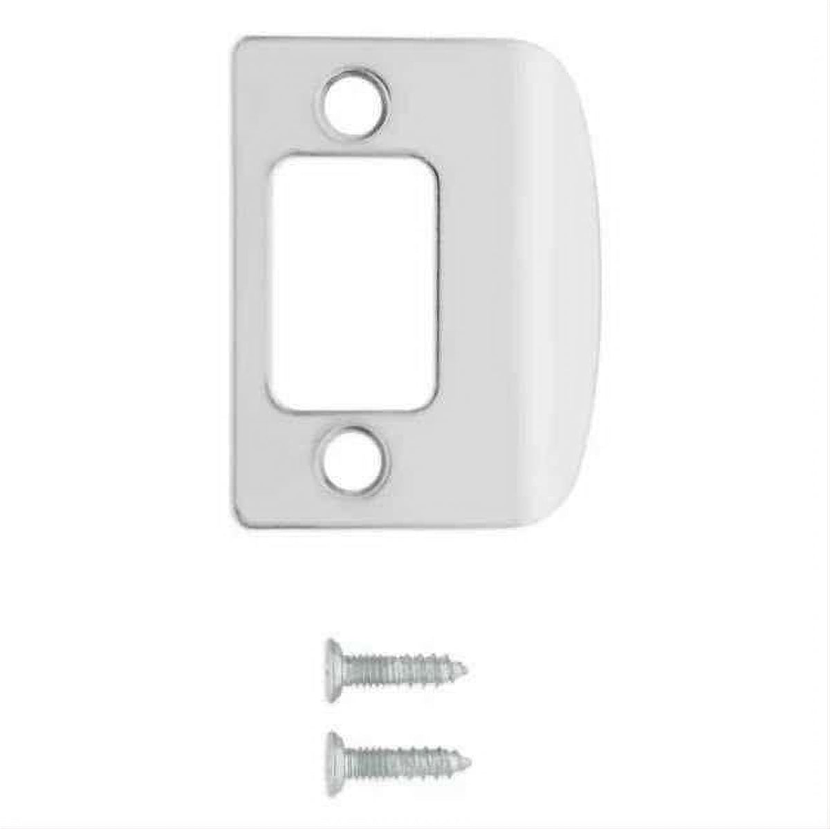 Kwikset 84638-001 Square Corner Deadbolt Full Lip Strike - Bright Brass