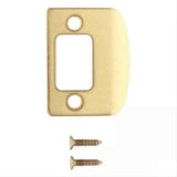 Kwikset 84638-008 Square Corner Deadbolt Full Lip Strike - Satin Nickel