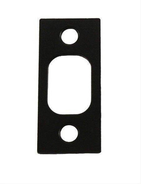 Kwikset 85072-018 1" x 2-1/4" Square Corner Deadbolt Strike for US11P Venetian Bronze and 514 Matte Black Venetian Bronze / Matte Black