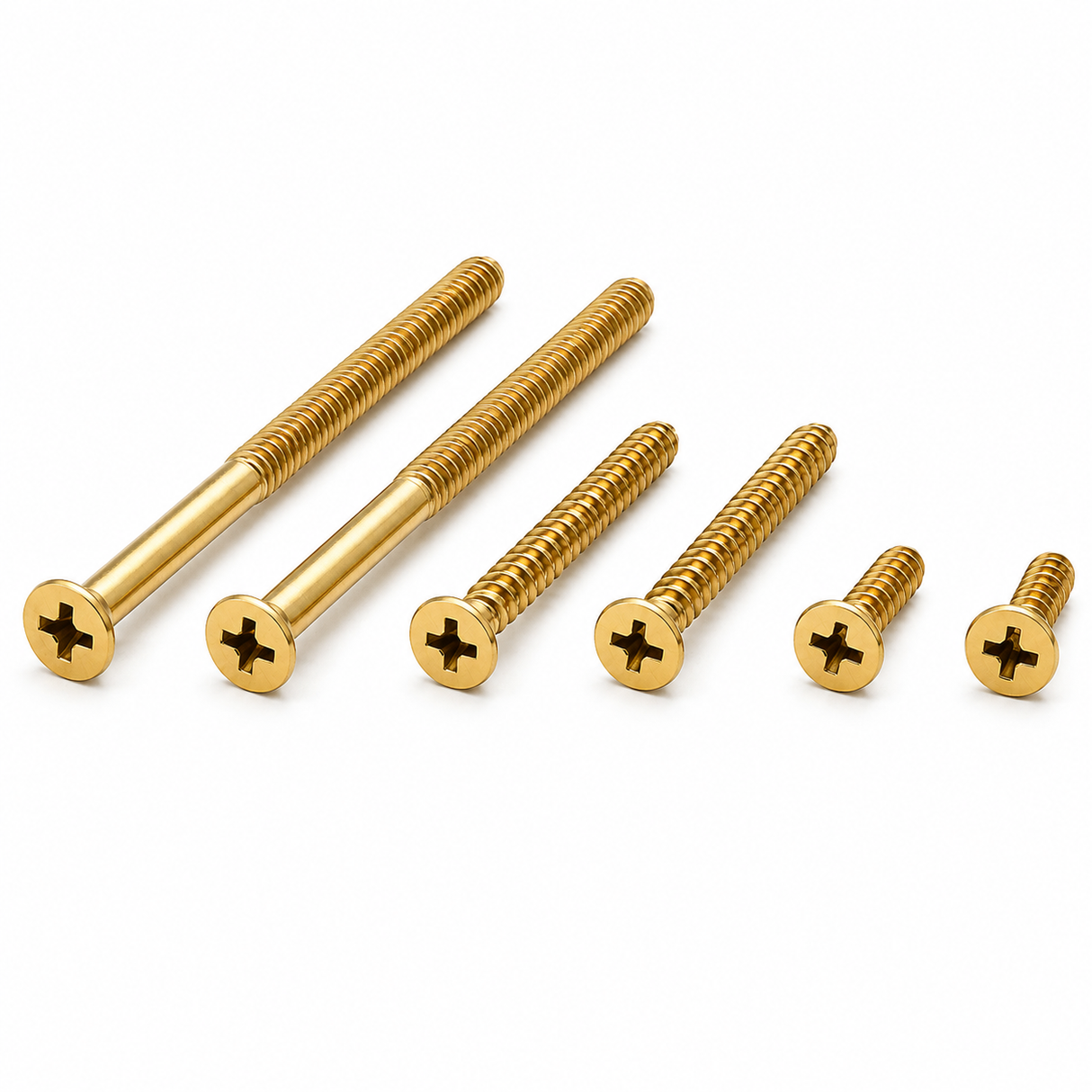 Kwikset 86171-001-00 660 Screw Pack Bright Brass